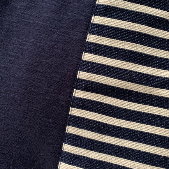 Navy Blue & Cream striped dress from JCrew Size 2 - Picture 4 of 4